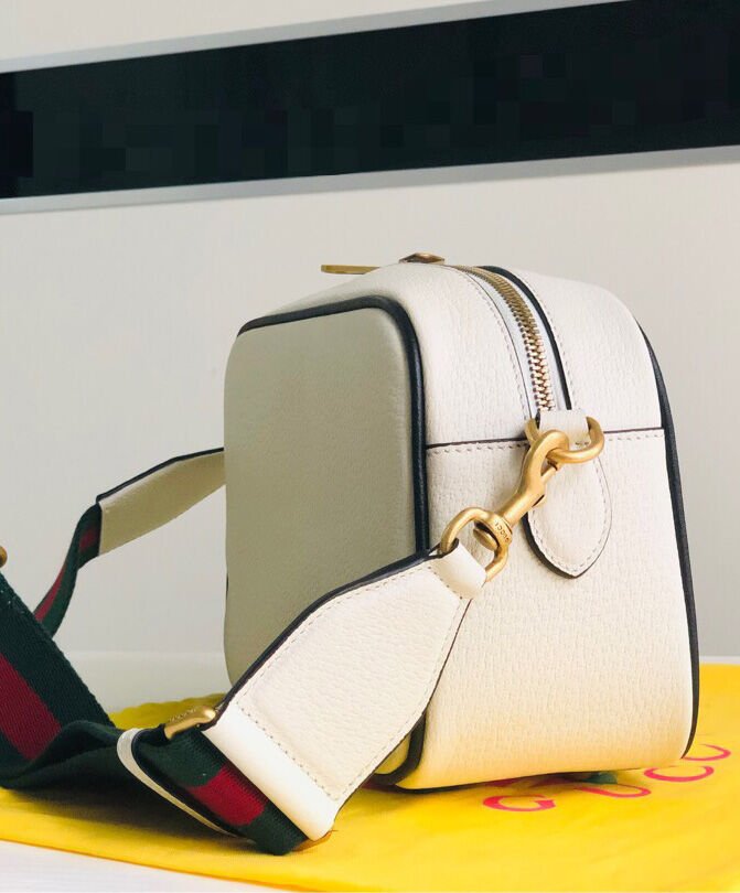 Gucci x adidas Small Shoulder Bag 702427 Cream - Image 3