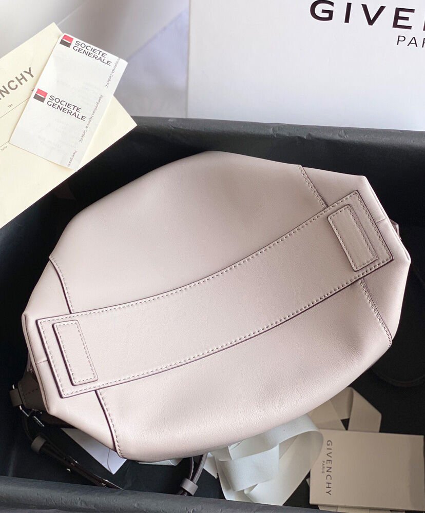 Givenchy Small Antigona Soft Bag In Smooth Leather Gray - Image 6