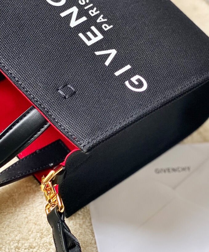 Givenchy Mini Cabas G Tote Bag Black - Image 6