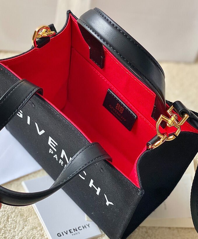 Givenchy Mini Cabas G Tote Bag Black - Image 9