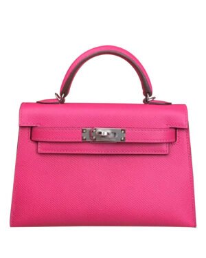 Hermes Kelly Bag 19 Epsom Leather Peachblow