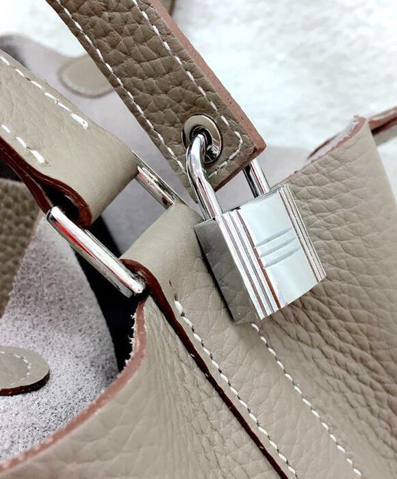 Hermes Picotin Bag Gray - Image 5