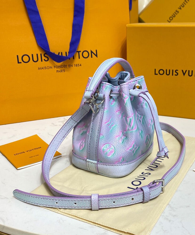 Louis Vuitton Nano Noe M81626 Blue - Image 3