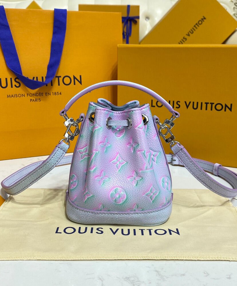Louis Vuitton Nano Noe M81626 Blue - Image 4