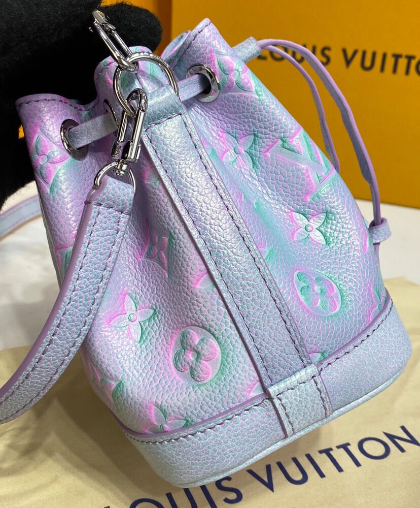 Louis Vuitton Nano Noe M81626 Blue - Image 6