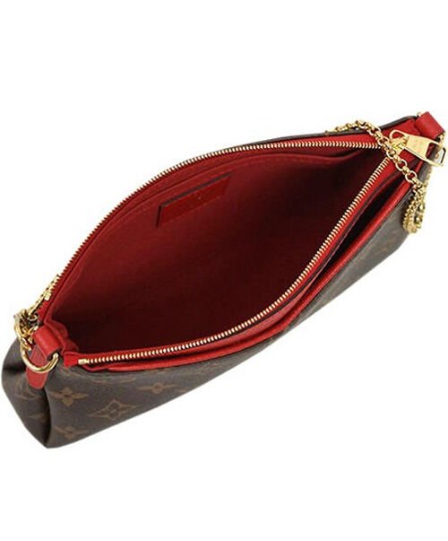 Louis Vuitton Pallas Clutch M41638 Red - Image 4
