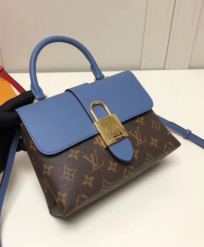 Louis Vuitton Locky BB bag M44080 M44141 M44321 M44322 Blue - Image 3