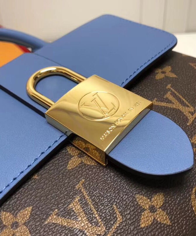 Louis Vuitton Locky BB bag M44080 M44141 M44321 M44322 Blue - Image 5