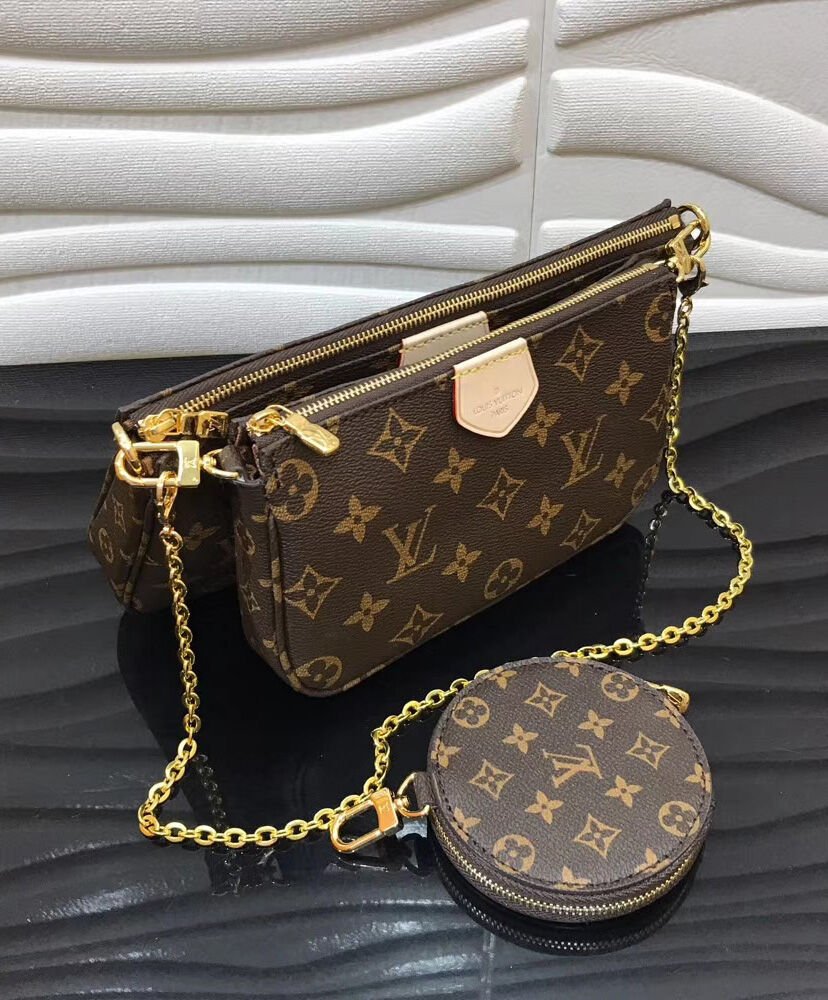 Louis Vuitton Multi Pochette Accessoires M44813 Blue - Image 4