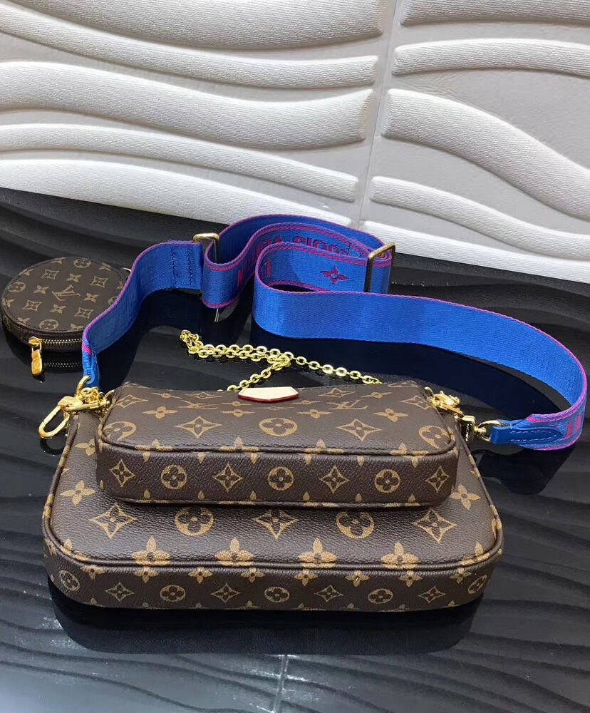 Louis Vuitton Multi Pochette Accessoires M44813 Blue - Image 5