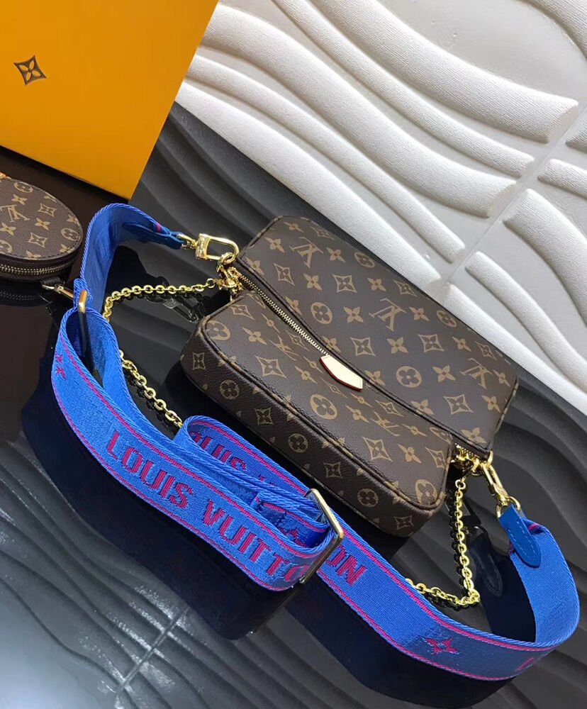 Louis Vuitton Multi Pochette Accessoires M44813 Blue - Image 6