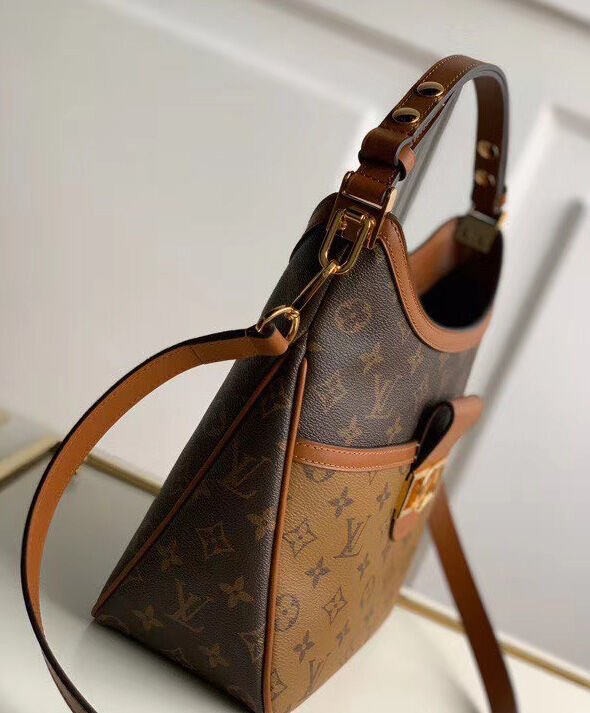 Louis Vuitton Hobo Dauphine PM M45194 Brown - Image 3