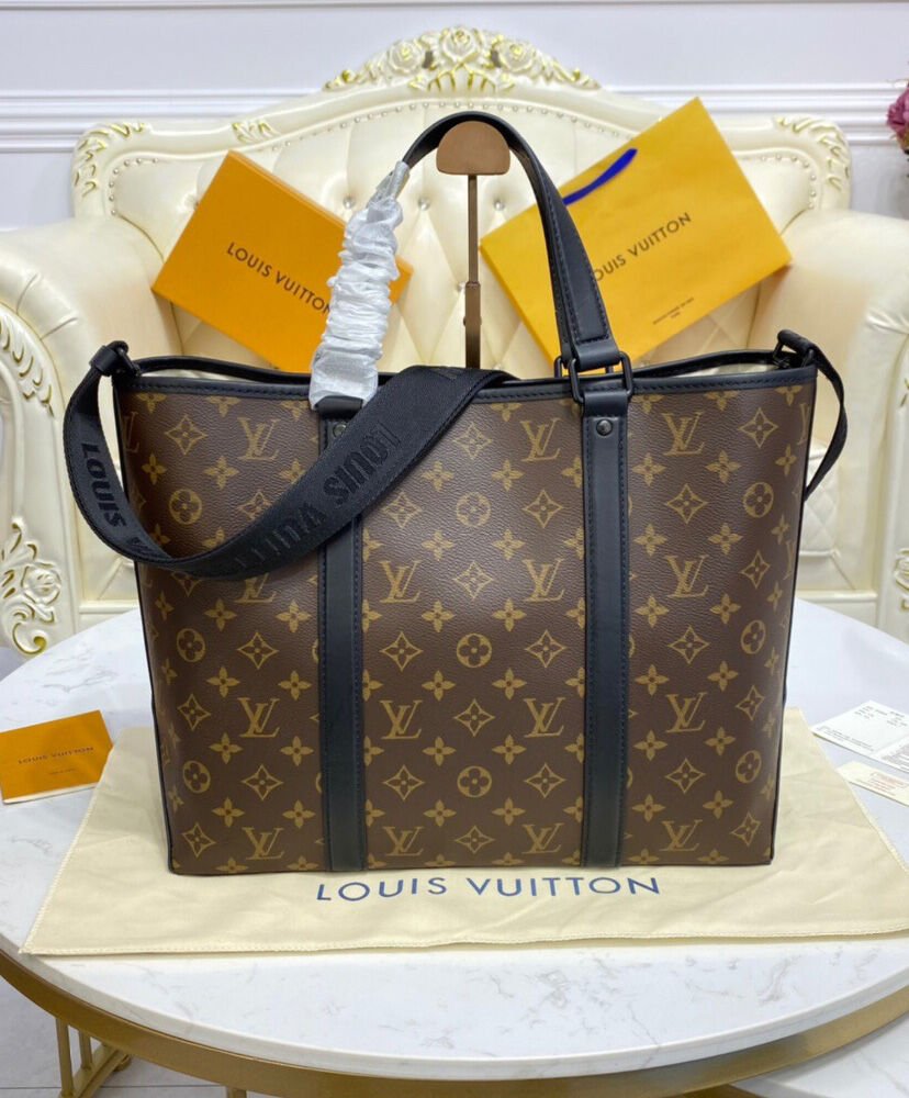 Louis Vuitton Weekend Tote PM M45734 Brown - Image 4