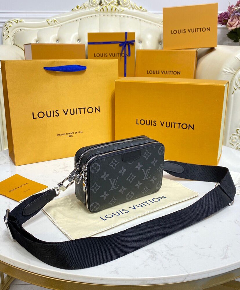 Louis Vuitton Alpha Wearable Wallet M80741 Black - Image 3
