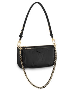 Louis Vuitton Multi Pochette Accessoires M80399 Black