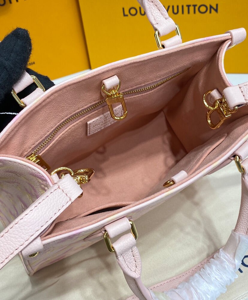 Louis Vuitton Onthego PM M46067 M46168 Pink - Image 9