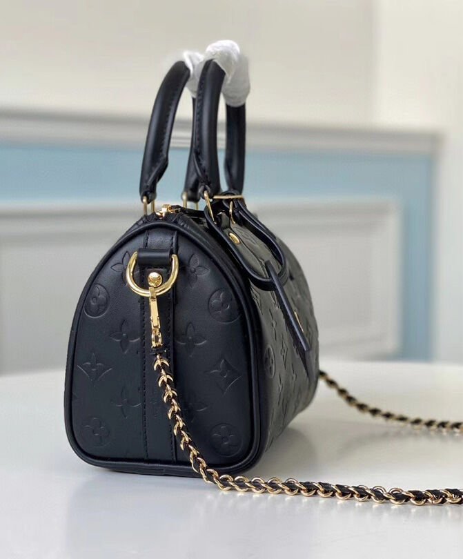 Louis Vuitton Speedy BB M57111 Black - Image 3