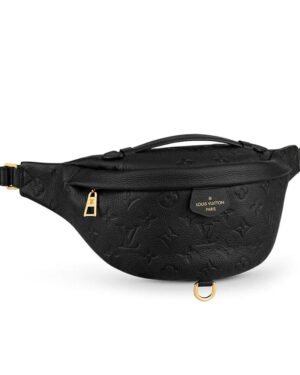 Louis Vuitton Monogram Empreinte Bumbag M44812 Black