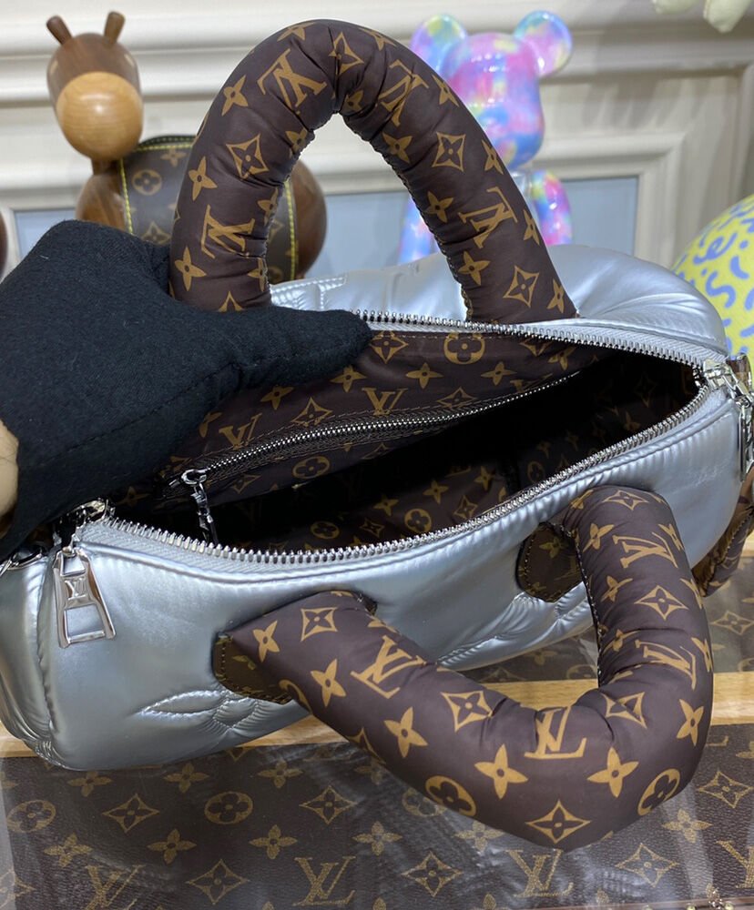 Louis Vuitton Speedy Bandouliere 25 M20973 Silver - Image 8