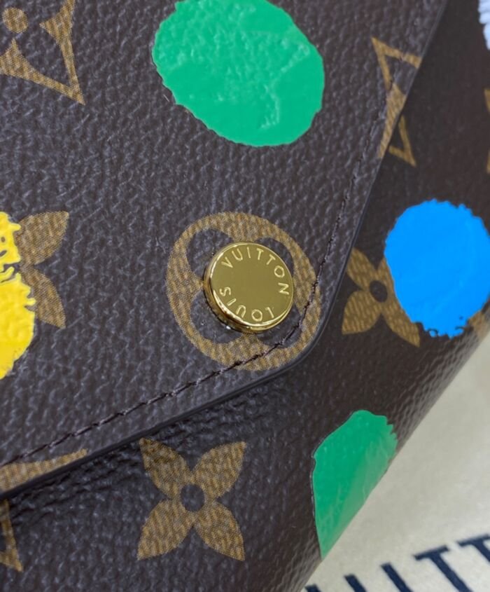 Louis Vuitton LV x YK Sarah Wallet M81980 Brown - Image 5