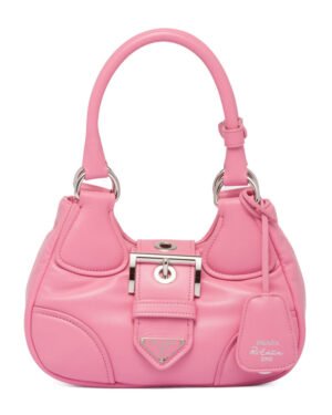 Prada Moon Padded Nappa-leather Bag 1BA381 Pink