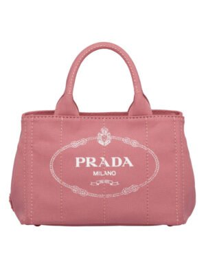 Prada Denim Tote 1BG439 Peachblow