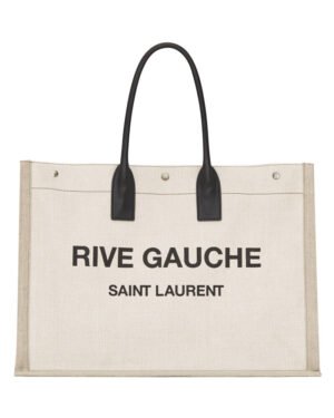 Saint Laurent Rive Gauche Tote Bag 509415 Cream