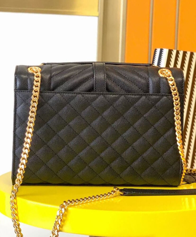 Saint Laurent Envelope Medium Bag 487206 Black - Image 3