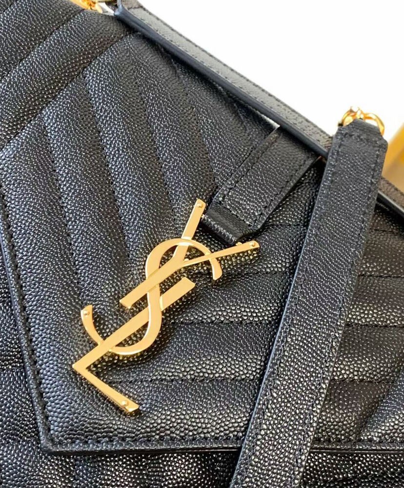 Saint Laurent Envelope Medium Bag 487206 Black - Image 5