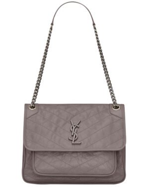 Saint Laurent Large Niki Chain Bag 4988940 Gray