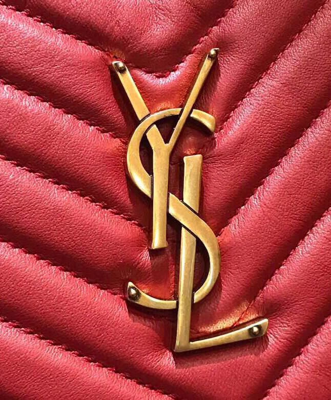 Saint Laurent Lou Camera Bag 520534 Red - Image 5