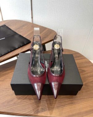 YSL Slay Buckle Slingback Women's Shoes