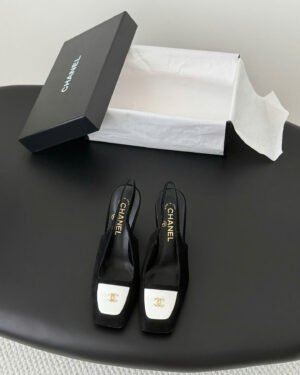 Chanel Coco Suede Leather Singlack Women's Shoes