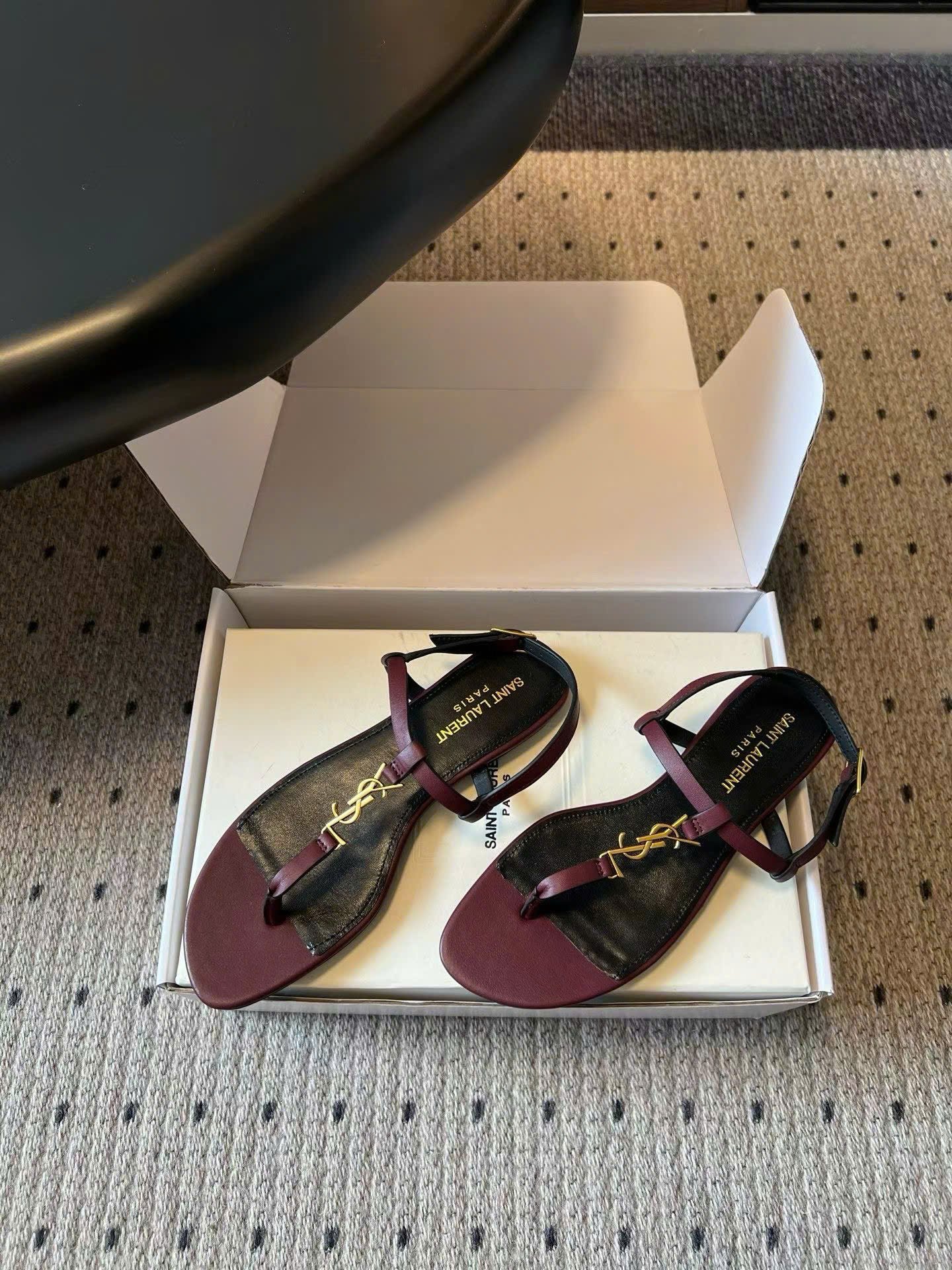 Saint Laurent YSL Cassandra Women's Sandal - Image 4