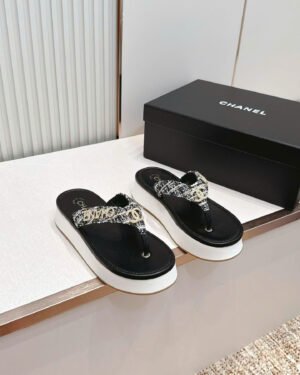 Chanel Coco Platform Flip Flop Sandal