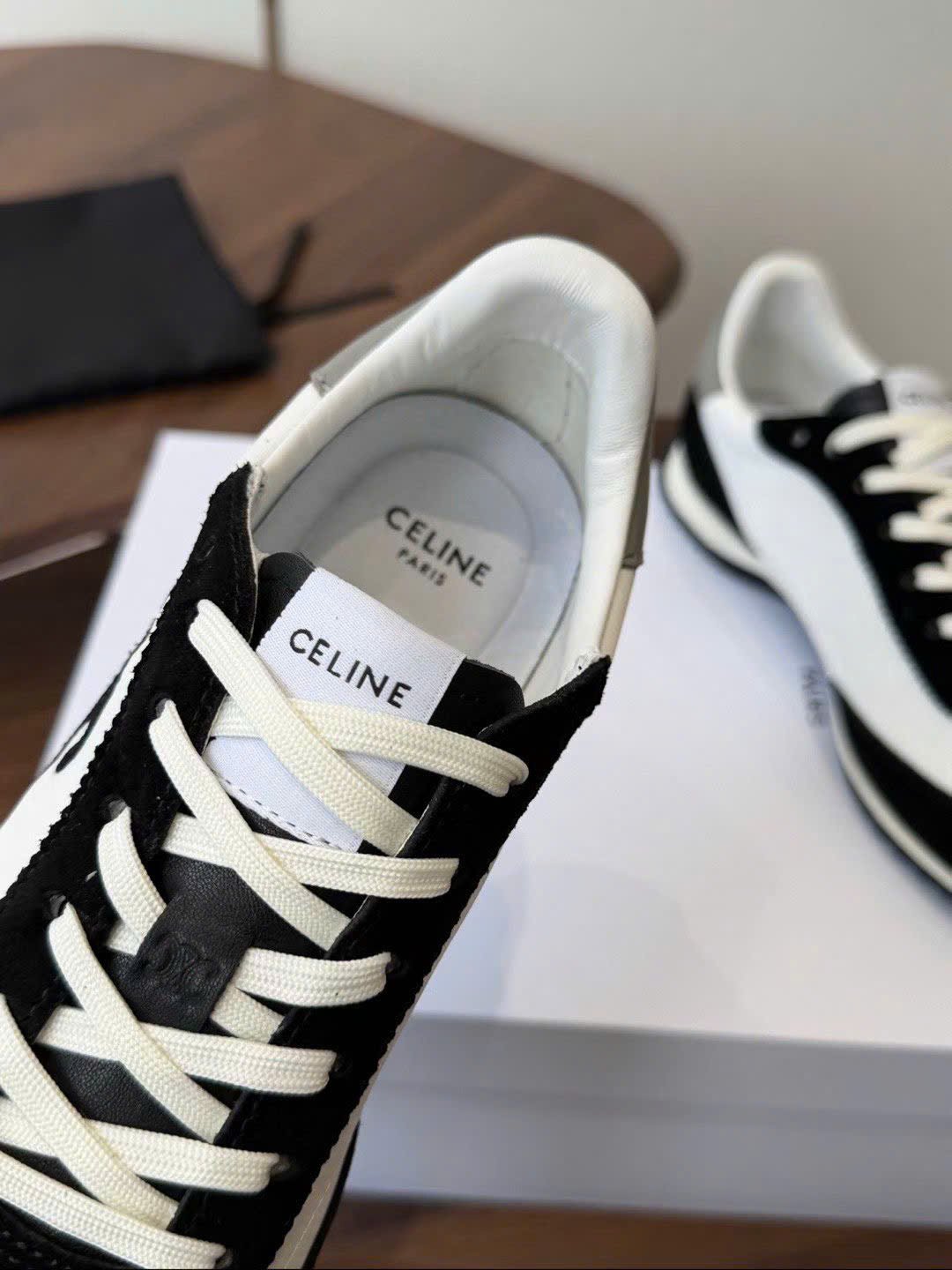 Celine Racer Sneaker In Nylon Vintage Spirit Women's Shoes - Image 2