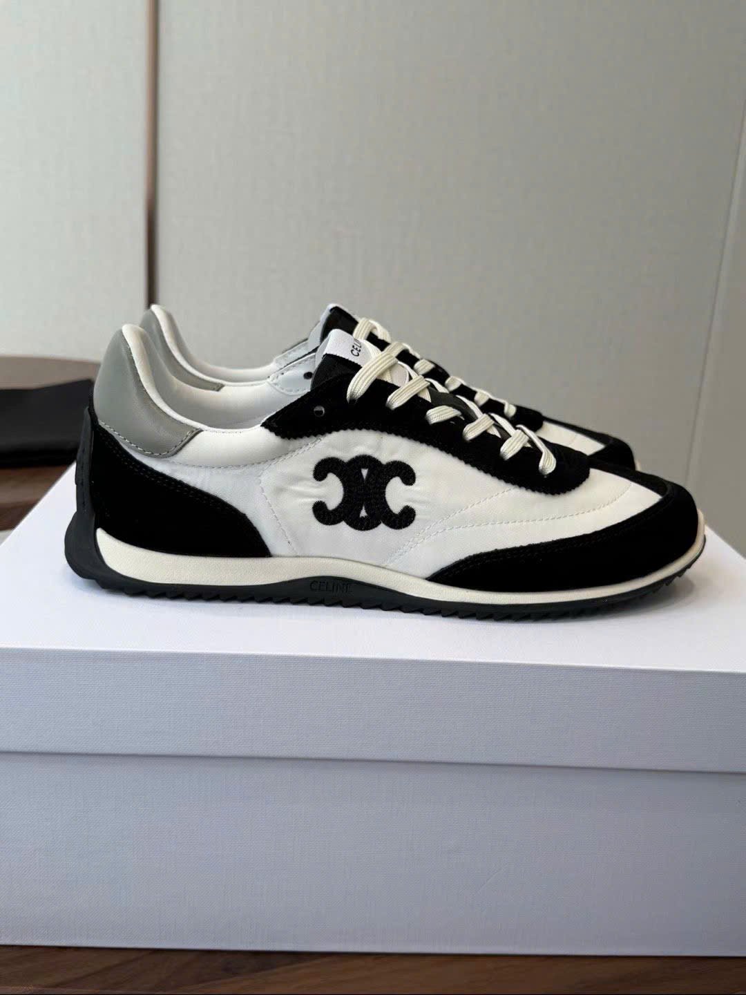 Celine Racer Sneaker In Nylon Vintage Spirit Women's Shoes - Image 5