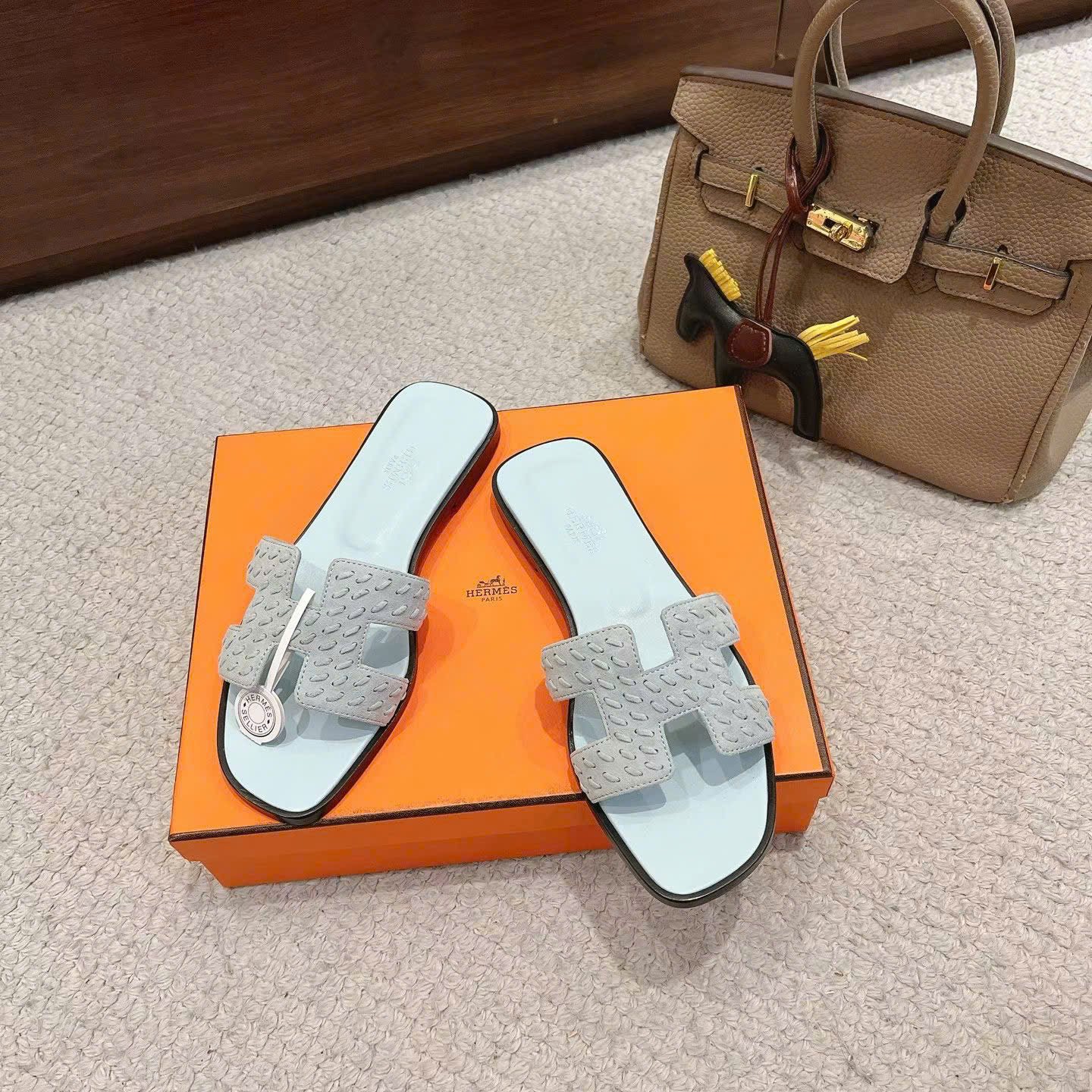 Hermès Oran Mink Fur Sandal The Ultimate Luxury Slide - Image 6