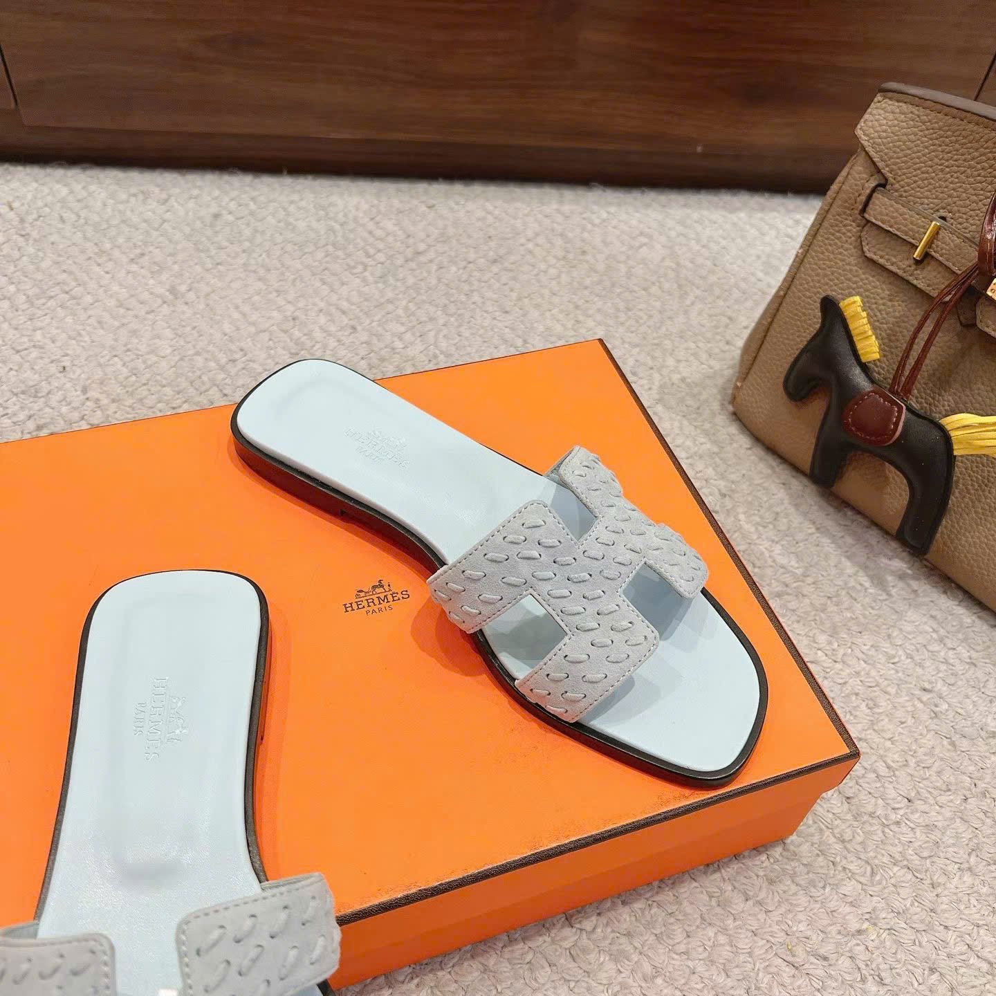 Hermès Oran Mink Fur Sandal The Ultimate Luxury Slide - Image 7