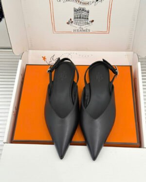 Hermès Lover Slingback Flat Shoes