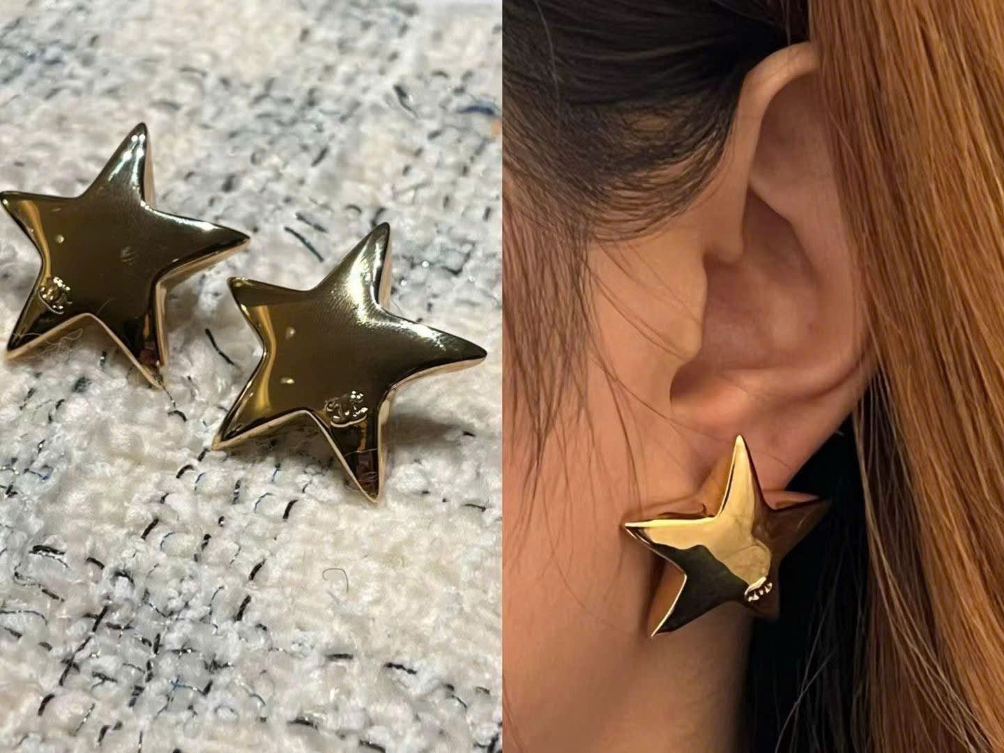 Chanel Iconic Star Earrings - Image 3