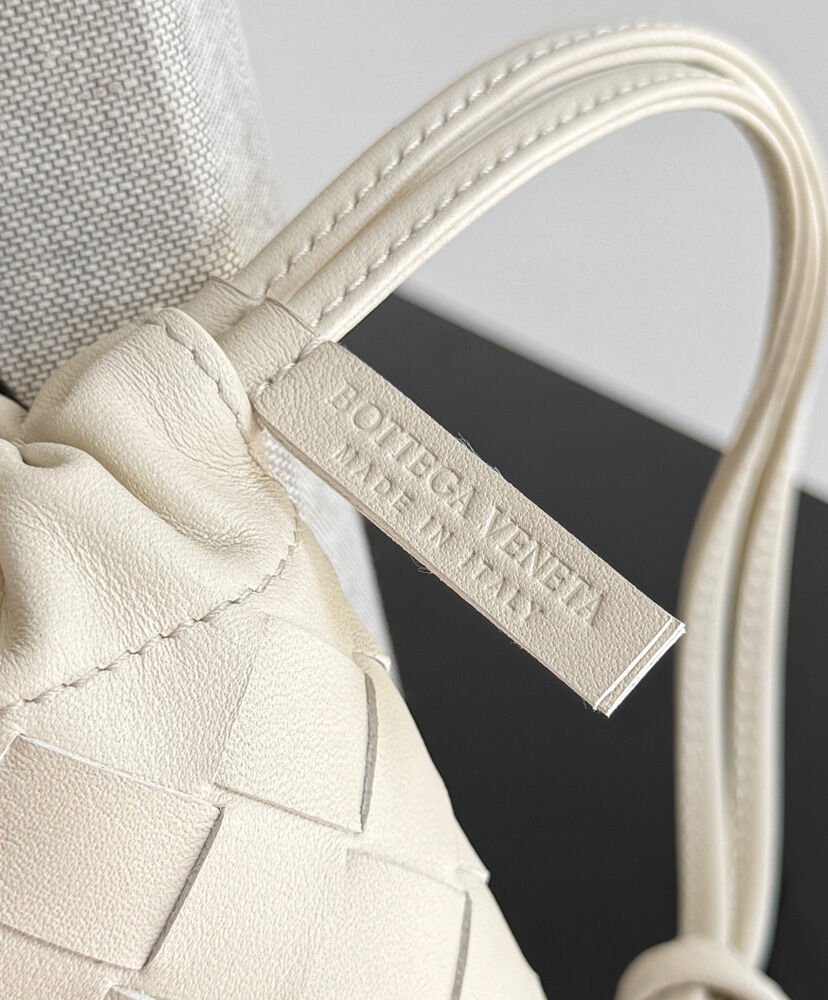 Bottega Veneta Micro Dustbag 843903 Cream - Image 9