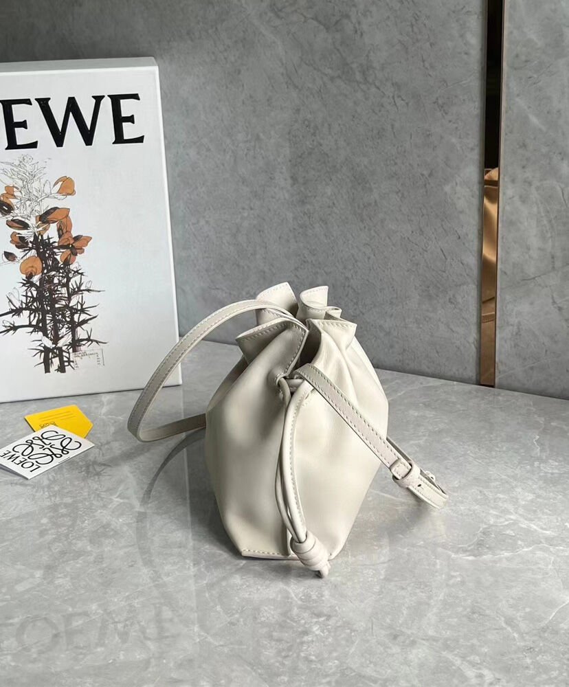 Loewe Mini Nappa Cow Leather Flamenco Handbag - Image 3