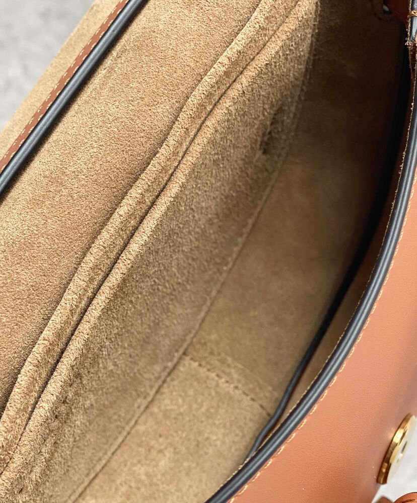Loewe Mini Gate Dual Bag In Soft Calfskin And Jacquard - Image 9