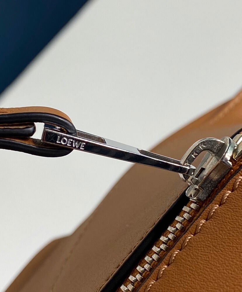 Loewe Hammock Drawstring In Classic Calfskin Coffee - Image 6