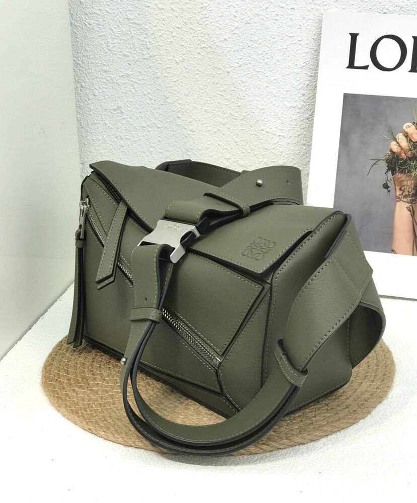 Loewe Small Puzzle Bumbag In Classic Calfskin - Image 4