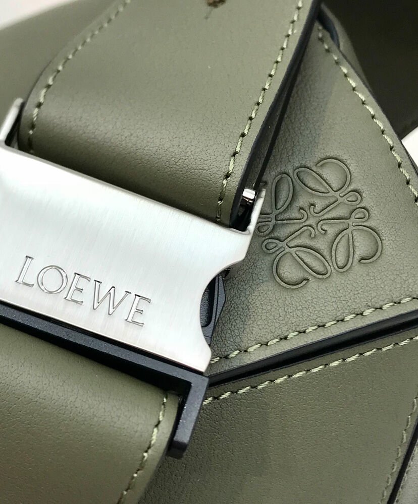 Loewe Small Puzzle Bumbag In Classic Calfskin - Image 7