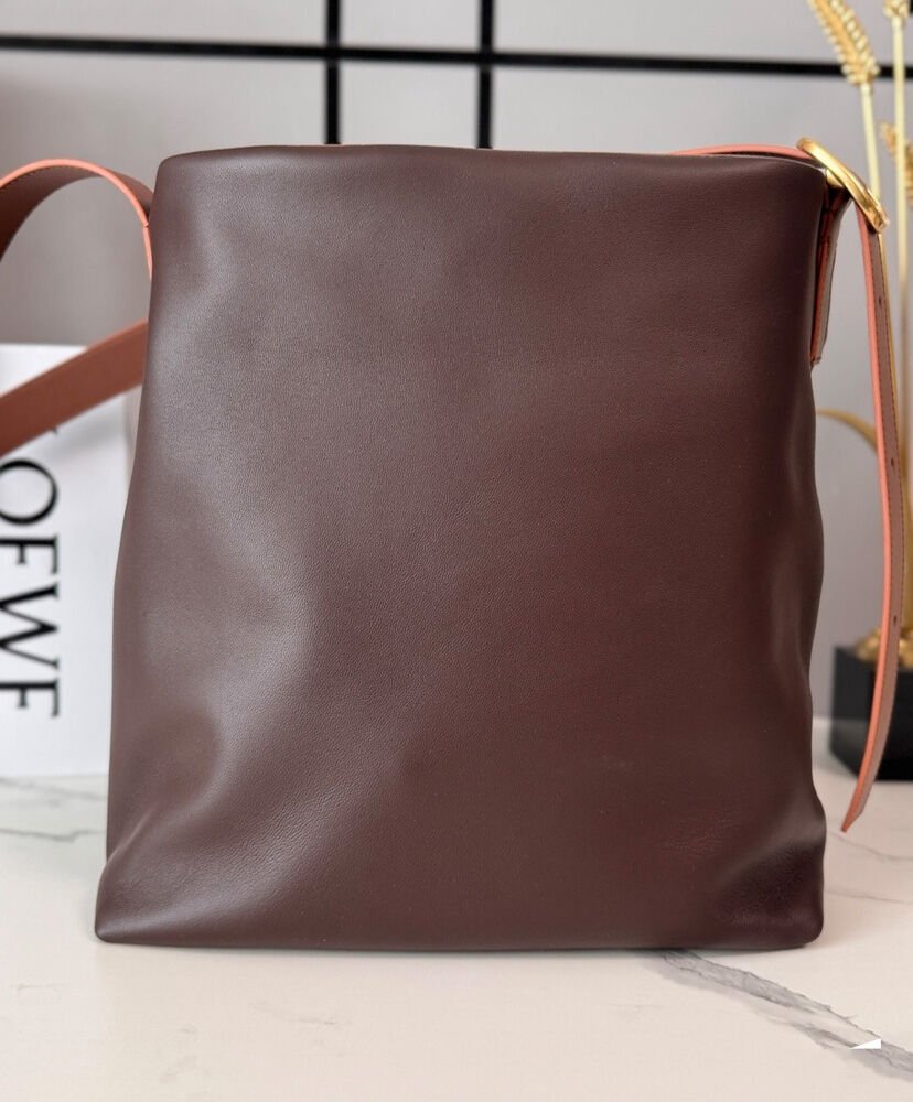 Loewe Draped Tote In Mellow Nappa Lambskin - Image 4