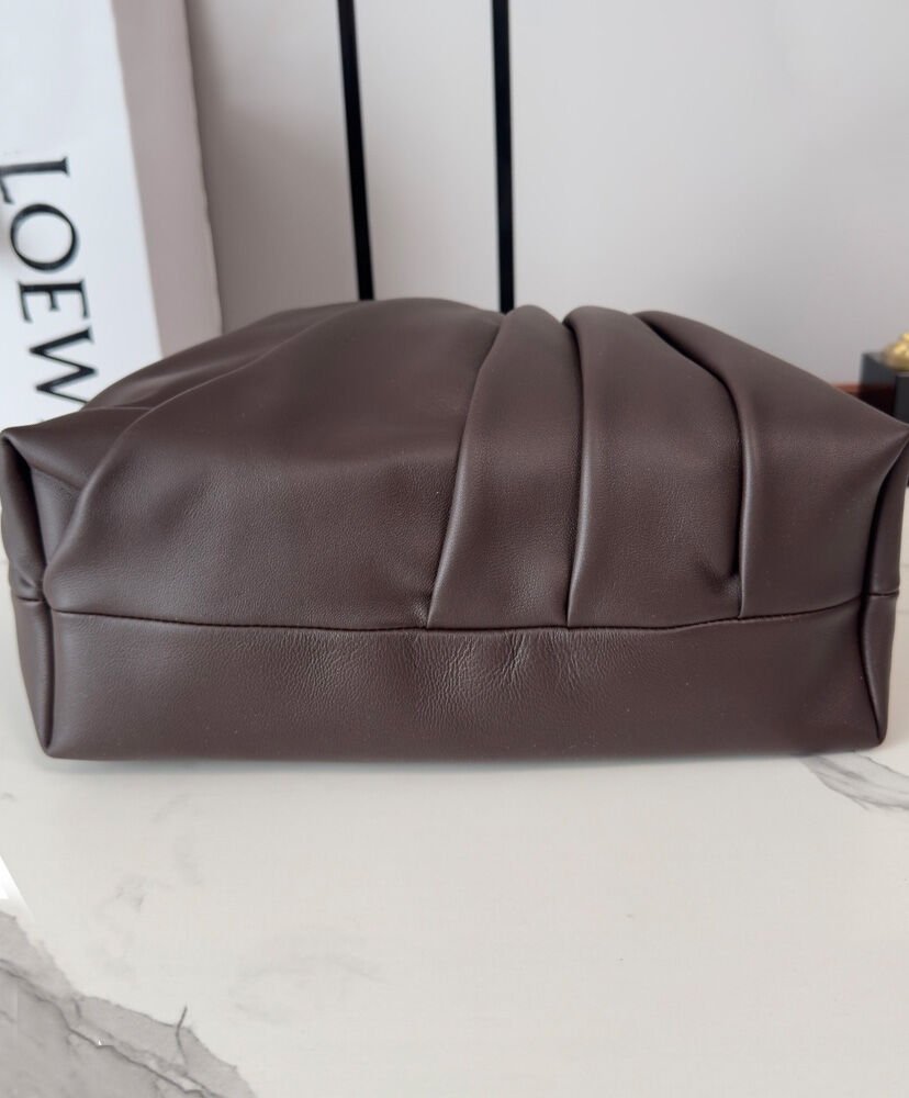 Loewe Draped Tote In Mellow Nappa Lambskin - Image 5