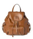 Miumiu Leather Backpack Bags